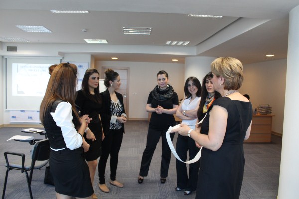  "Employment and interview" and " Performance evaluation" trainings with HR specialists