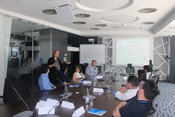 "Communication and negotiation" training for Azercosmos employees