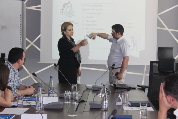 "Communication and negotiation" training for Azercosmos employees