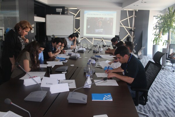 "Communication and negotiation" training for Azercosmos employees